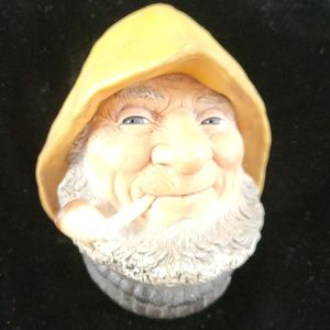 Bosson Fisherman Head Old Salt Chalkware